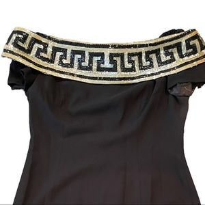 Vintage Versace Style Cocktail Dress